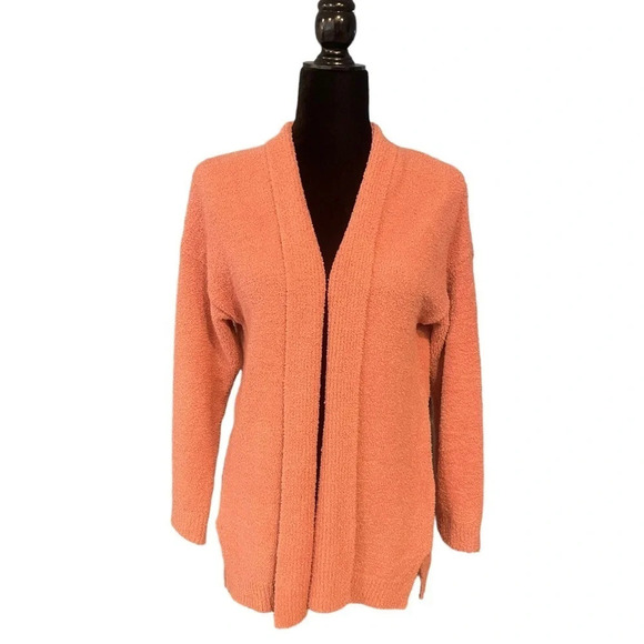 Natori Loungewear Soft Cozy Cardigan Dusty Pink Size X - Picture 2 of 8